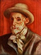 Pierre-Auguste Renoir Self portrait, 1910 France oil painting artist